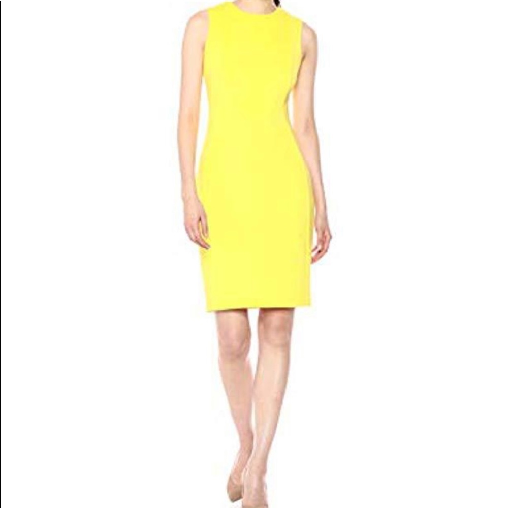 Calvin Klein Women's Princes Seam Sheath Dress